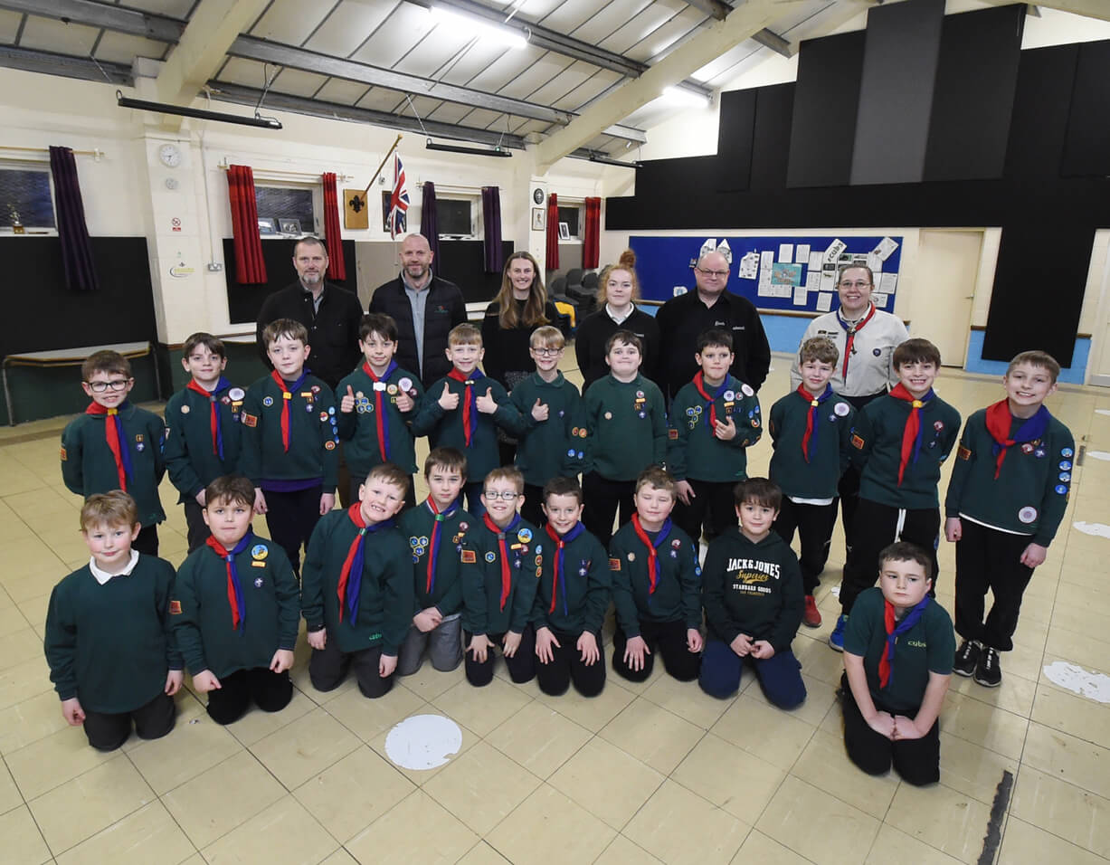 Lutterworth Scout Hut Group photo