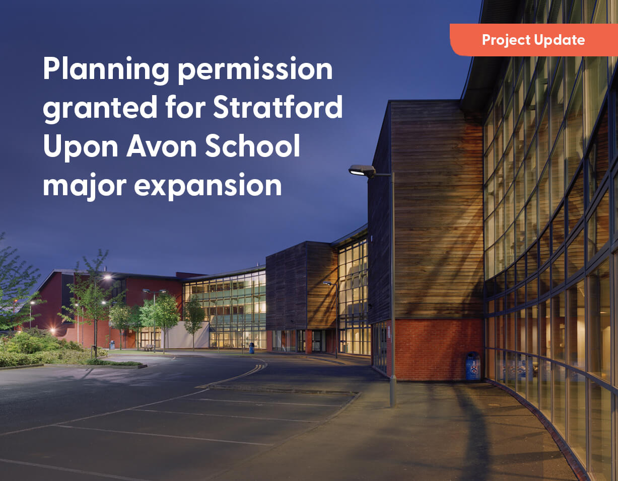 Stratford School permission banner