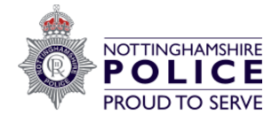 Nottingham police logo